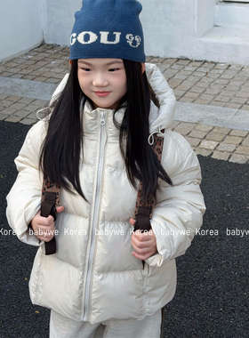 包邮▶bebenous主理人品牌25冬新儿童小龟背设计感90白鸭绒羽绒服