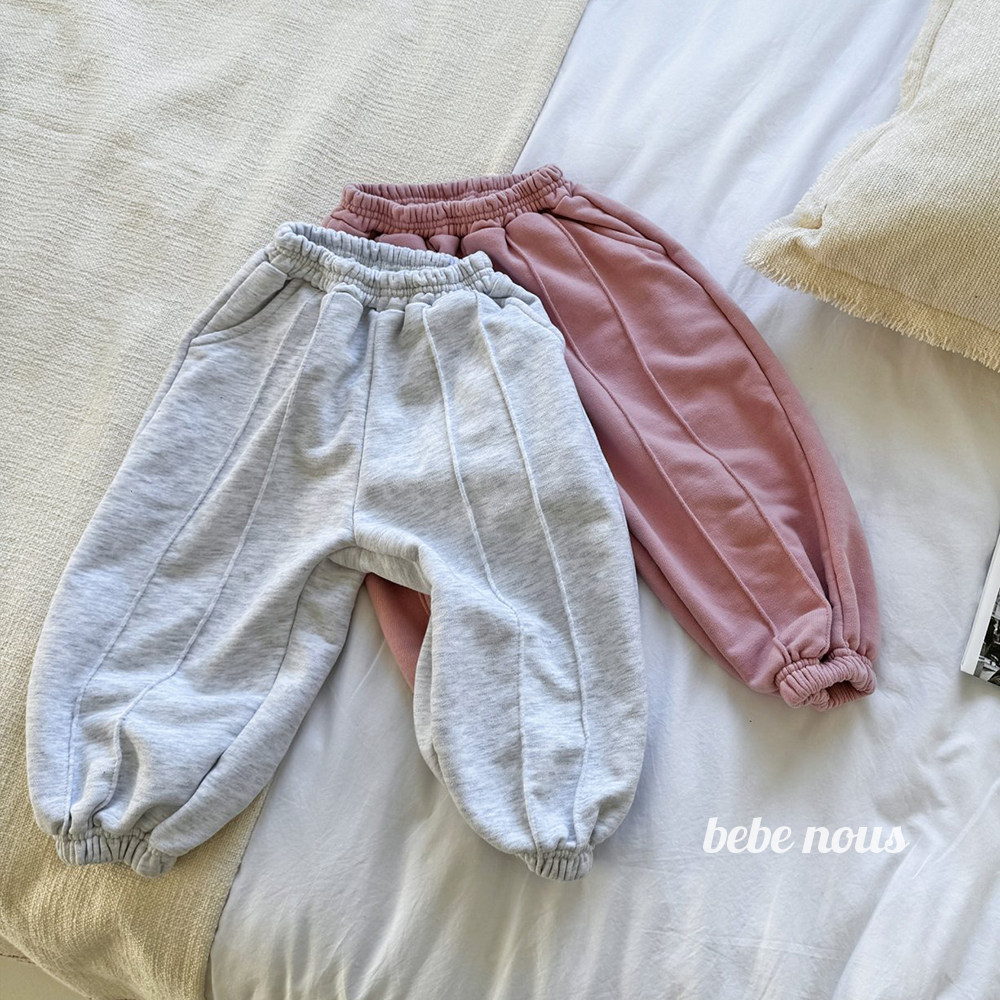 ellymolly▲BabyWe韩代童装儿童春季纯棉中缝束口卫裤宽松长裤