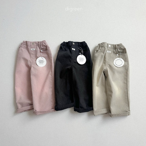 digreen25秋好穿系列直筒休闲裤