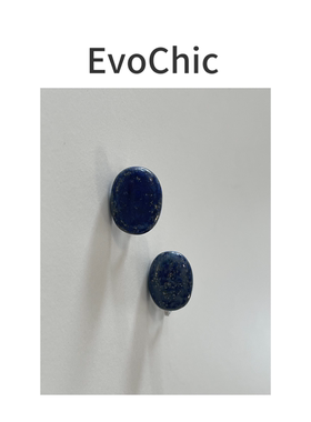 天然石原创设计高级感耳钉极简风