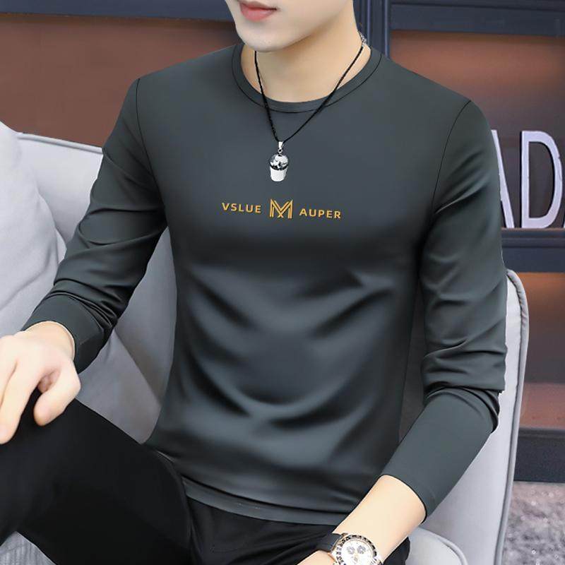2025新款秋冬男士长袖t恤打底衫加厚内衣内搭保暖上衣秋衣潮,男装,T恤,淘宝优惠券,粉丝福利购,淘宝优惠卷