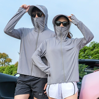 防晒衣男2025新款超薄透气夏季户外冰丝防晒服女防紫外线薄款外套