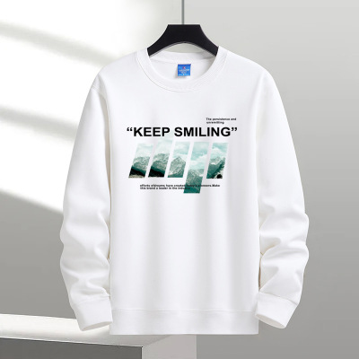 冬季加绒卫衣男加大码保