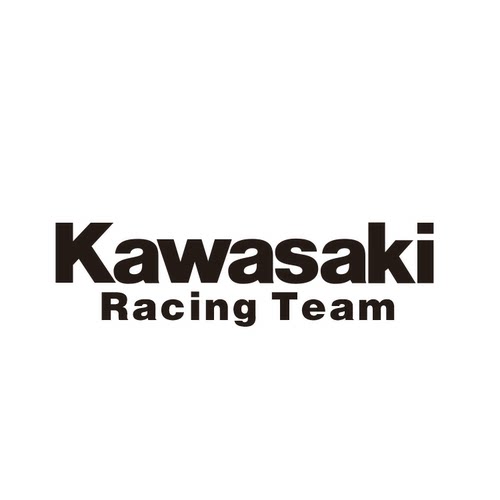 kawasaki包邮赛车团队头盔贴纸
