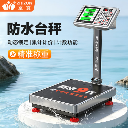 至尊精准称重电子秤工业落地磅秤