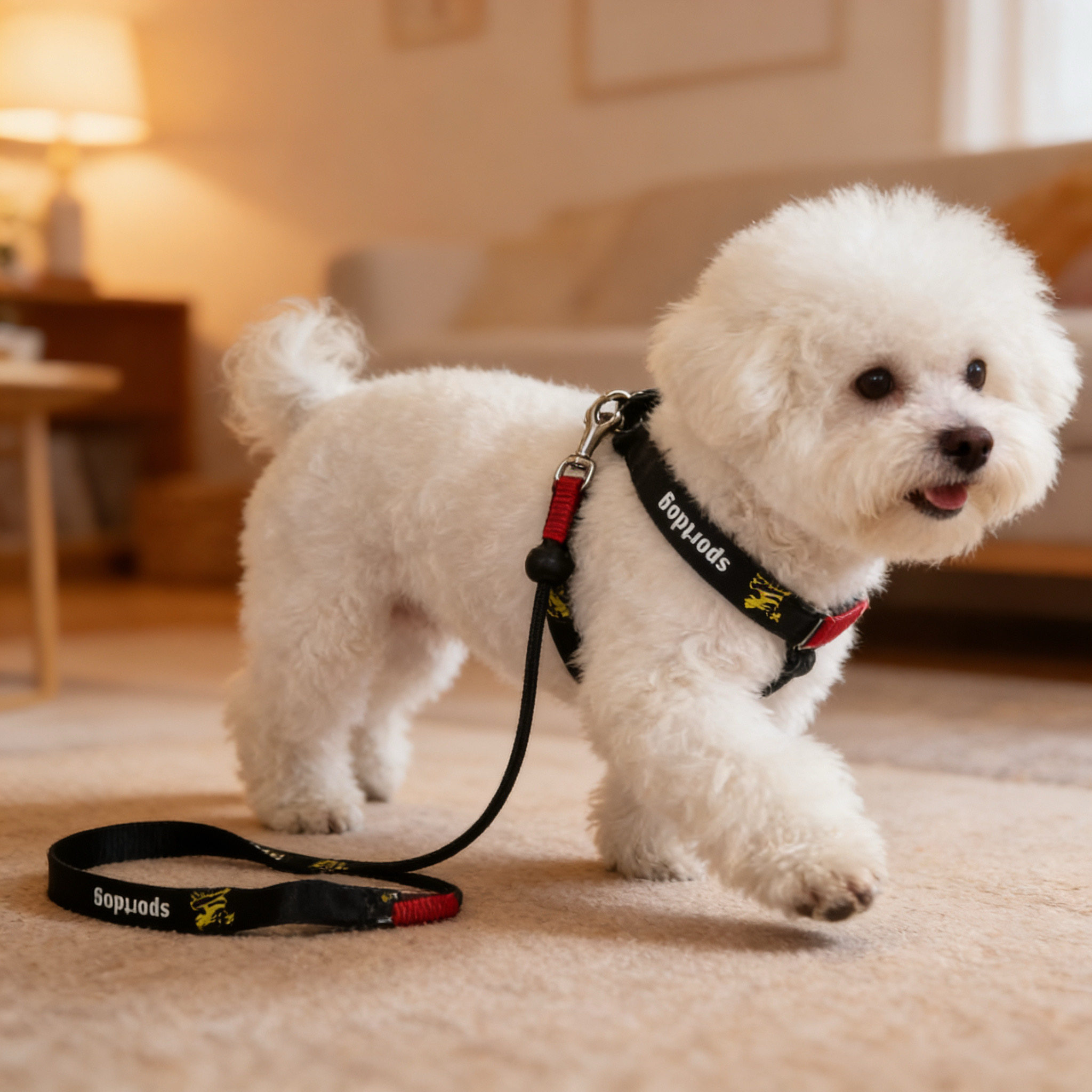 狗狗牵引绳脖圈小中大型幼犬宠物泰迪博美比熊金毛胸背带遛狗链子