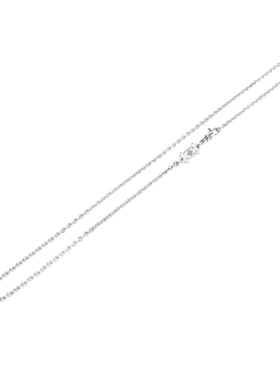 GOGOLLAM银饰 S925银 椭圆O型链 十字链 3mm项链