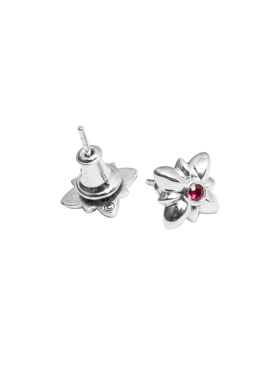 GOGOLLAM｜DoubleCross w/Ruby 双十字耳钉 红宝石版