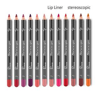 Lip Lipliner Liner Matte Pencil set Waterproof 12pcs