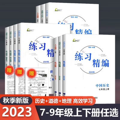 现货速发练习精编七八九年级下册