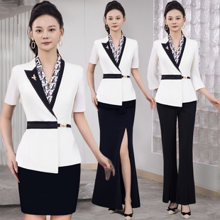 2025新酒店dj公主制服夏夜总会ktv包厢男女工作服务员公关少爷装