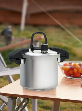 顺发户外压力锅迷你便携304不锈钢加厚自驾游户外露营