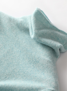 【断码毛衫】100%纯羊毛衫秋冬堆堆高领针织打底宽松毛衣羊绒衫女