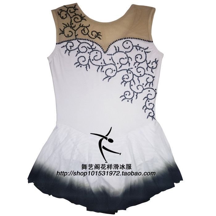 舞艺阁儿童花样滑冰服裙子溜冰服训练服花样滑冰表演服HBF1778