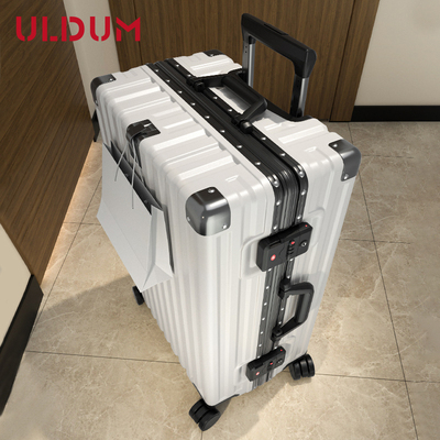 行李箱旅行箱铝框20拉杆箱万向轮24女男学生26耐用密码28寸皮箱子