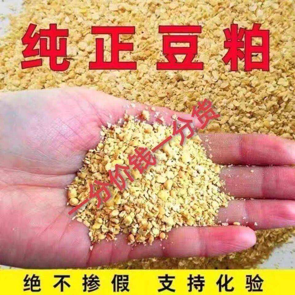 新鲜豆粕100斤养殖鸡鸭鹅