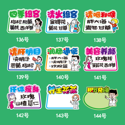 药房店手绘pop爆炸贴宣传单海报