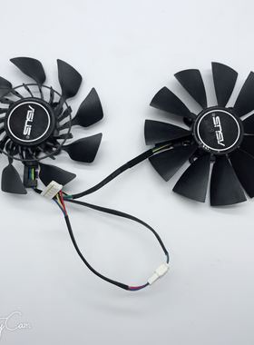 原装华硕GTX980/970/780Ti/ R9 280/280x/290/290x/390x显卡风扇