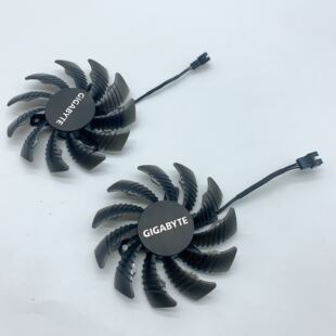 技嘉GV-N950WF2CN-2GD GV-N960显卡散热风扇 直径7.5cm 孔距4cm