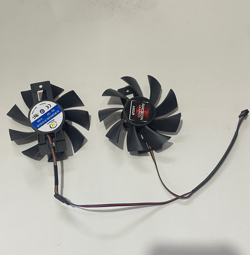 全新磐镭RX5600XT 5700XT 8G显卡散热风扇通用代替版风扇