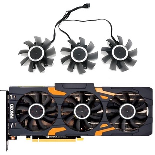 2070s RTX 2080 2080s 12815S Inno3d 2080ti显卡散热风扇CF 映众