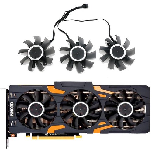 Inno3d 映众 RTX 2070s 2080 2080s 2080ti显卡散热风扇CF-12815S