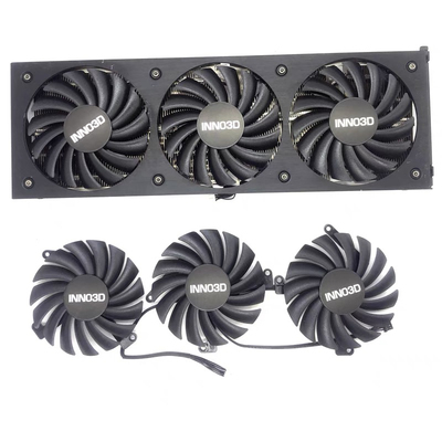 映众RTX3080ti 3080 3070ti X3 OC黑金至尊显卡风扇静音散热风扇