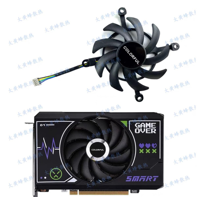 COLORFUL/七彩虹RTX4060 8GB SMART MINI显卡散热风扇全新代替版