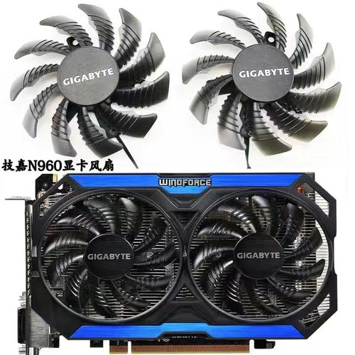 技嘉GV-N960WF2OC-2G4G显卡风扇
