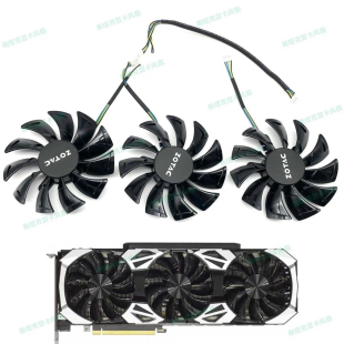 2070 2080 2060S至尊PLUS显卡散热风扇 索泰RTX2080ti ZOTAC