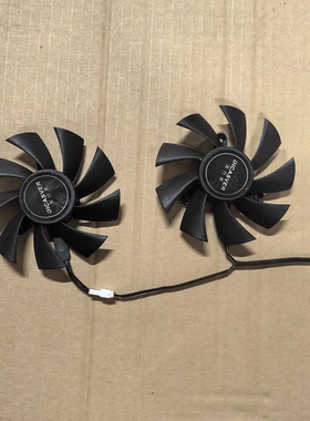 全新 索泰 发行者RX580 显卡散热静音风扇 孔距4.2cm直径8.3cm