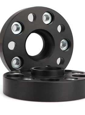 轮毂改装法兰盘垫片变位器合头孔距5x112中心孔57.1mm 厚15-50mm