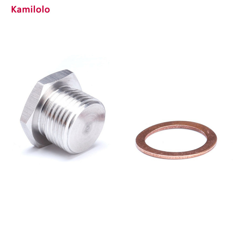 汽车改装氧传感器堵头304不锈