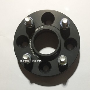 轮毂改装法兰盘变位器合头4x108中心65.1mm 厚15-50mm