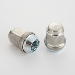 适用吉普牧马人轮毂螺丝车轮螺母原厂钢套款19对边M1/2-20长35mm