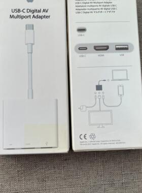 苹果USB-C转HDMI转换器原装视频转接线typec拓展坞iPadpro投屏mac