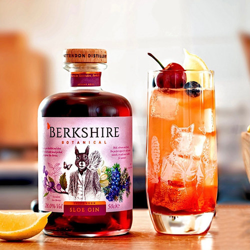 英国进口伯克宝黑刺李金酒BERKSHIRE BOTANICAL SLOE GIN杜松子酒
