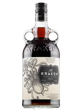 北海巨妖朗姆酒KrakenRum挪威海怪加香黑朗姆酒进口行货洋酒700ml