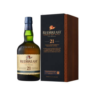 罗缤之舞洋酒 知更鸟21年单一爱尔兰威士忌礼盒进口REDBREAST