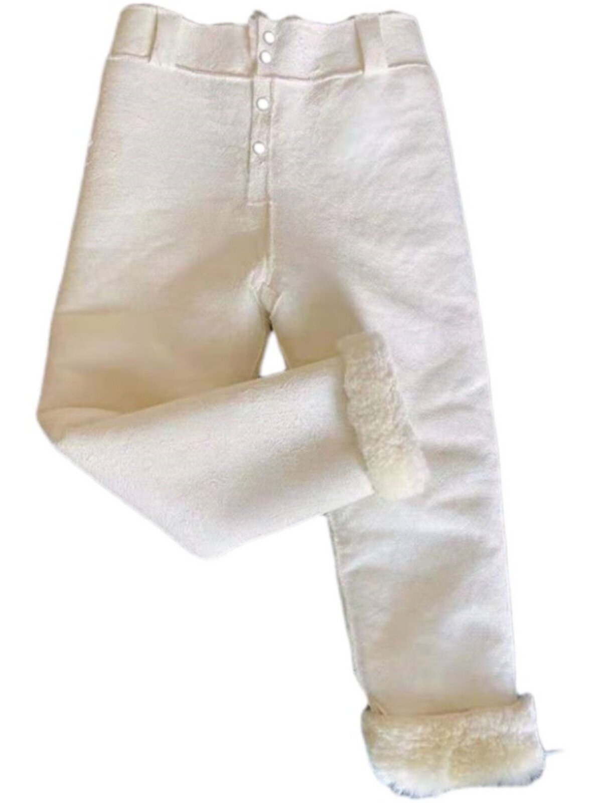 중·노년층을 위한 아빠의 양가죽 바지 두꺼워지고 두꺼운 가죽이 더해진 남녀공용 천연가죽 올인원 바지