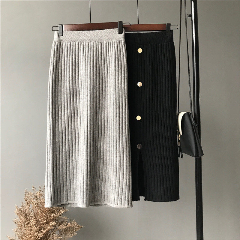 Women's Skirts Fall/Winter New Skirts Slim Fit Thin Long Kni|msdalam kategori Butik wanita / wanita, skirt - dari Buy2taobao.com untuk memberikan perkhidmatan ejen Taobao profesional membeli