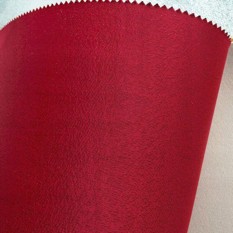 酒红色无缝墙布玫红色 背景布暗红胭脂红正红 深红朱红壁布复古红