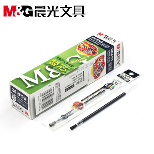 晨光MG6102通用中性笔替芯 MG-6102水笔笔芯 0.5mm中性笔芯 - 封面