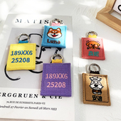 刺绣定制宠物吊牌中大型犬幼犬狗狗挂牌狗牌边牧金毛名字牌姓名牌