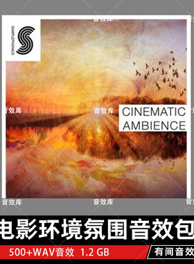 Samplephonics电影环境气氛MULTiFOR​​MAT 强度氛围音色和情感