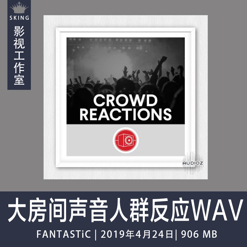 Big Room Sound Crowd Reactions 大房间声音人群反应WAV