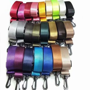 都美嘉龙3.2厘米宽尼龙包带单肩包背带女斜挎包包带子多色包带彩