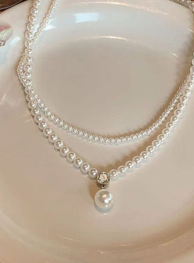 年轻人珍珠项链2024时尚
