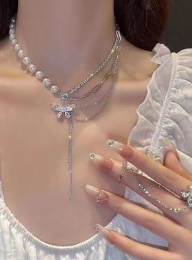 今年流行的珍珠项链法式