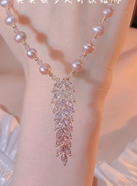 今年流行的珍珠项链抖音